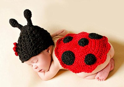 Newborn Baby Ladybug Costume