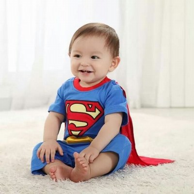 Newborn Boy Superman Costume, Super Hero Outfit