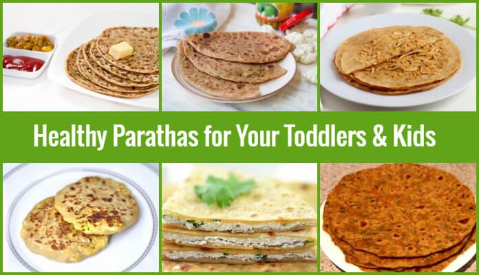 Toddlers Healthy Paratha, Paratha for Kids